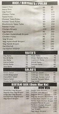 Punjabi Hatti menu 1