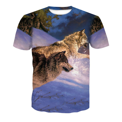 Title 2, Summer round neck short sleeve T-shirt