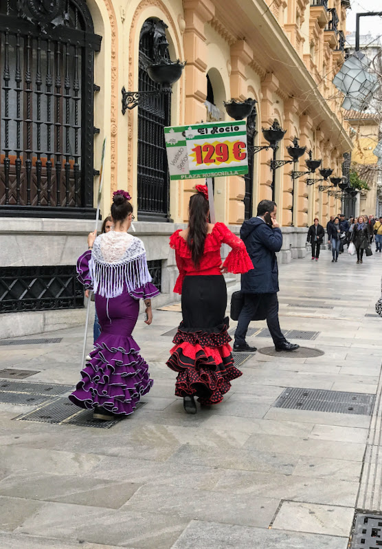 Весна в подарок (Мадрид, Андалусия, март 2018 года на общественном транспорте)