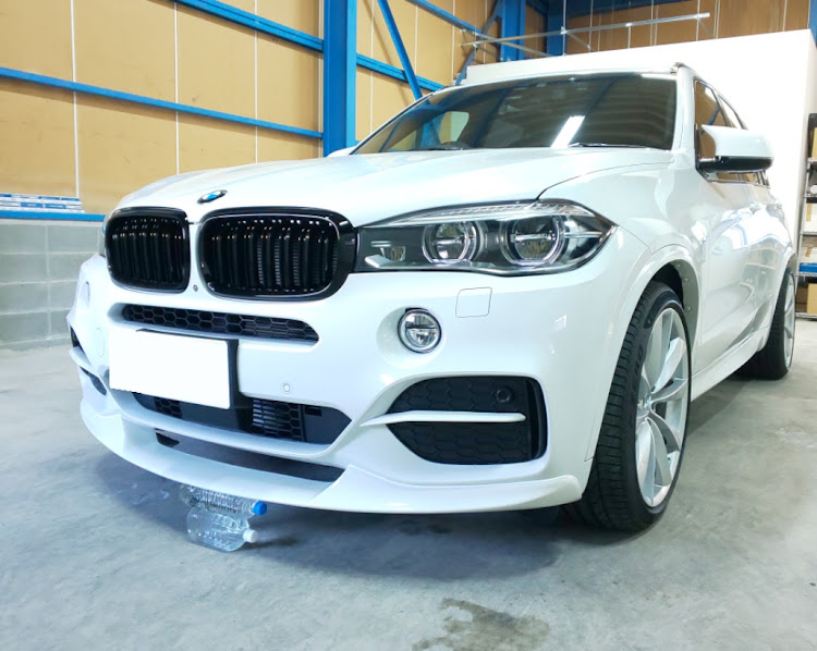 X5の失敗談・エアロ取付・注意しましょう・懲りないオヤジに関するカスタム事例の投稿画像2枚目