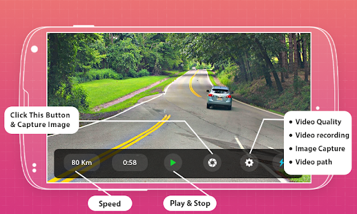 Dash Cam : Car Dashboard Screenshot