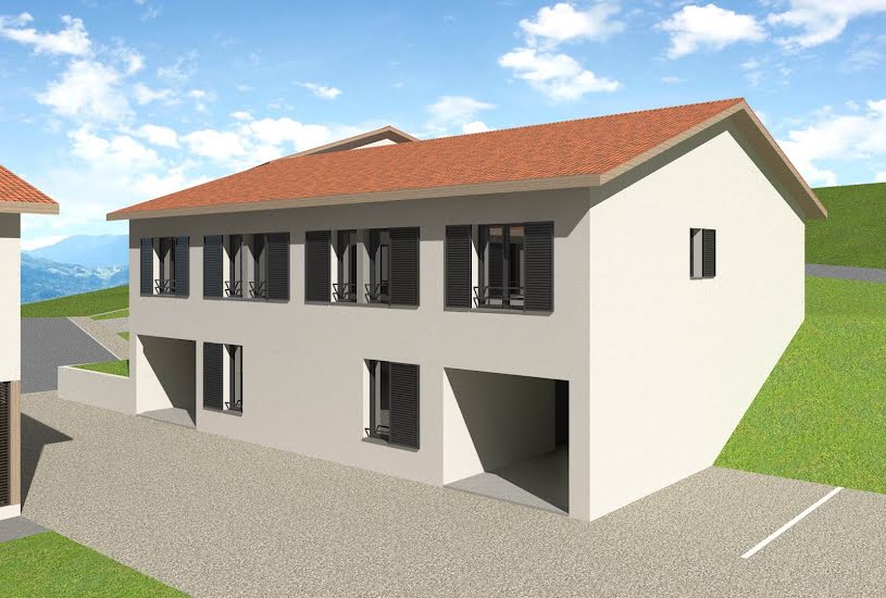  Vente Terrain + Maison - Terrain : 233m² - Maison : 87m² à Ville-sur-Jarnioux (69640) 