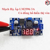 Mạch Nguồn Giảm Áp, Hạ Áp Lm2596 3A - Có Led Hiển Thị Volt