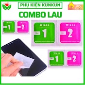 [Quà Tặng Khách Vip] Khăn Lau 1 Và 2 Mếng Lau Vệ Sinh Màn Hình Điện Thoại [Binbin]