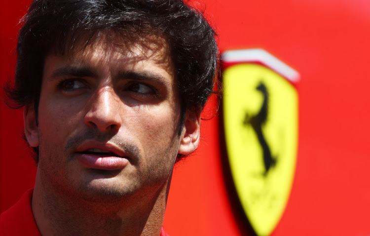 Carlos Sainz in the Paddock during previews before the F1 Grand Prix of Spain at Circuit de Barcelona-Catalunya on May 19 in Barcelona.