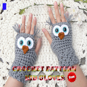 Crochet Pattern Kids Gloves  Icon