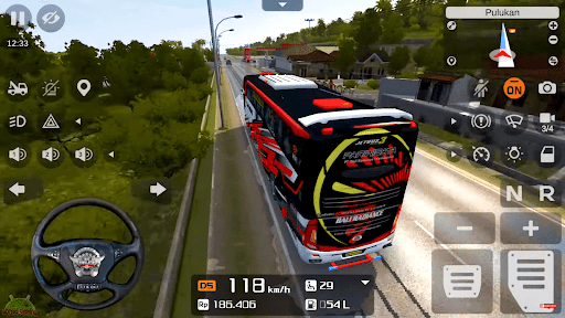 Screenshot Coach Tourist Bus City Driving