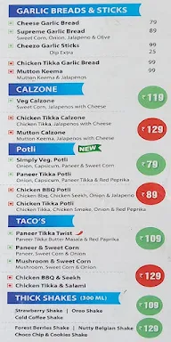 Marv's Pizza menu 3