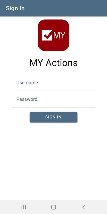 MY Actions - 2.0.1 - (Android)