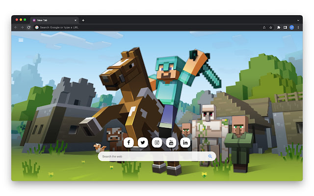 Minecraft Wallpapers New Tab