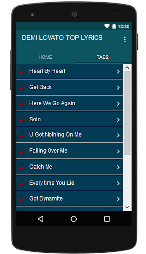 免費下載娛樂APP|DEMI LOVATO TOP LYRICS app開箱文|APP開箱王