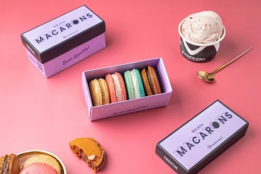 Gelato Macarons - Pack of 4