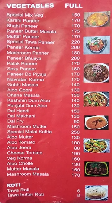 Laxman Fast Food menu 