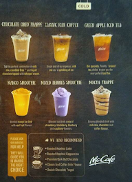 McCafe menu 2