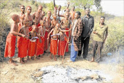 RITE OF PASSAGE: Initiates from the Hasani area outside Malamulele in Limpopo are seen in this file picture. The winter initiate season kicks off in the school holidays. PHOTO: ELIJAR MUSHIANA