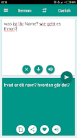 Danish-German Translator Screenshot