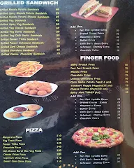 P And P Cafe menu 1