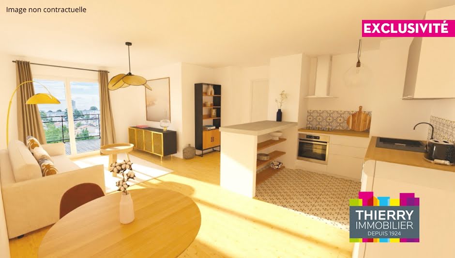 Vente appartement 3 pièces 59.58 m² à Saint-Herblain (44800), 200 000 €