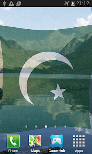 Pakistan Flag Live Wallpaper(圖7)-速報App