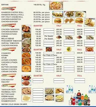 Shahyameen Shawarma Point menu 1