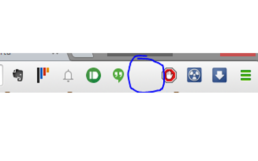 Separator (spacer) for toolbar icons