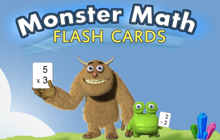 Monster Math Flash Cards small promo image