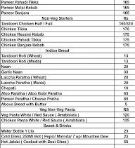 Kumaon Rassoi menu 2