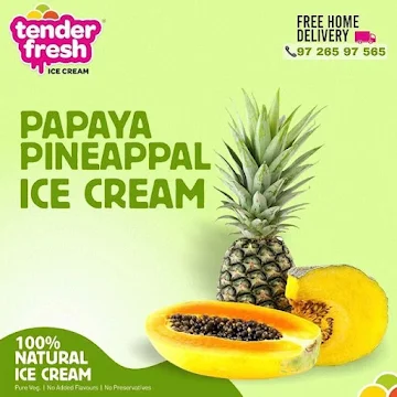 Tender Fresh Ice Creams menu 