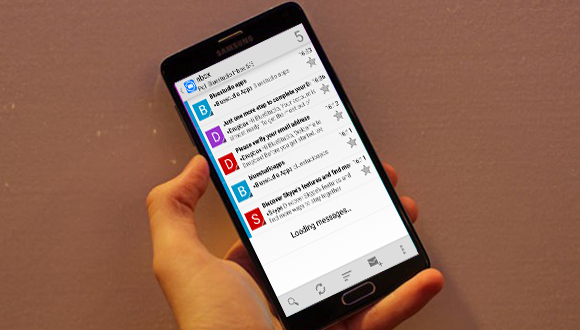 Email for Outlook Mail Screen 1
