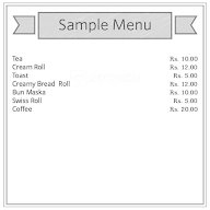 Sai Tea Center menu 1