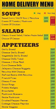 Quench menu 1