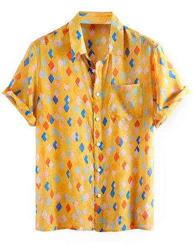 Casual beach men's shirt - 3