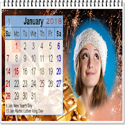 Calendar 2018 Photo Frames Wallpaper  Icon