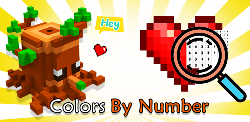 Color by Number 3D - Sandbox Pixel Art Game