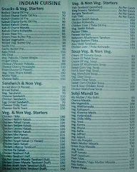 Madhuri menu 1