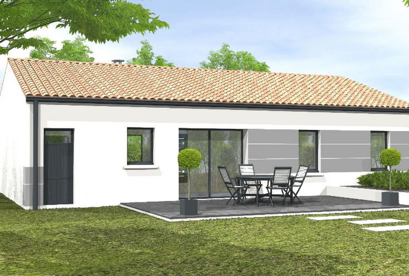  Vente Terrain + Maison - Terrain : 764m² - Maison : 90m² à Beaulieu-sous-la-Roche (85190) 