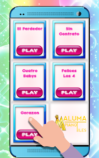 Maluma Piano Tiles Screenshot