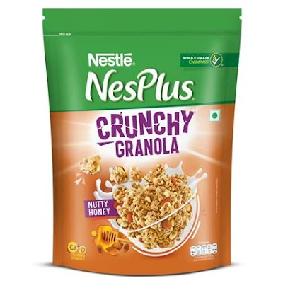 Nesplus Nutty Honey Cornflk Pch - 475 gm