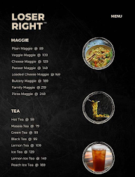 Loser Right menu 2