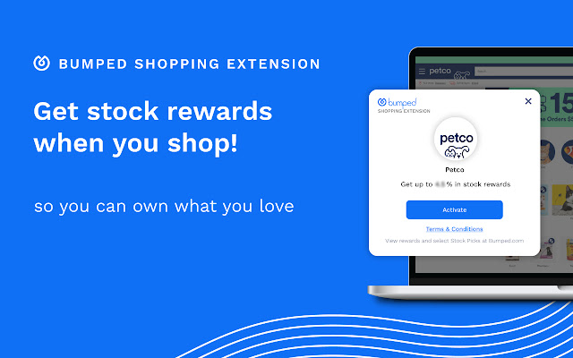 Bumped Shopping Extension chrome extension