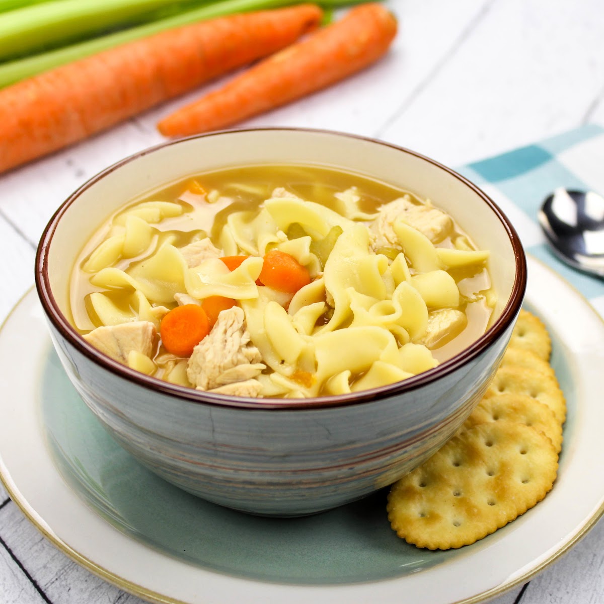 The Best Chicken Noodle Soup - The Suburban Soapbox