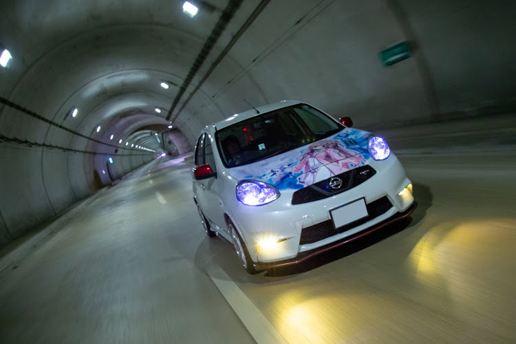 マーチのローリングショット・痛車・マーチ・マーチニスモ・K13に関するカスタム事例の投稿画像1枚目