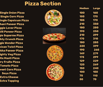 M K Roll Point menu 