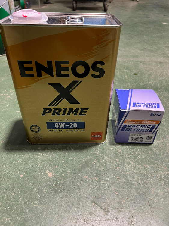 ヴォクシーのオイル交換・ENEOS X PRIME・0W-20に関するカスタム事例