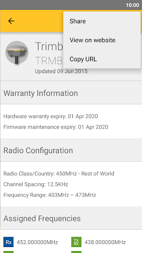 Trimble License Viewer