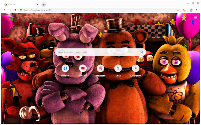 Five Nights at Freddy`s Wallpapers New Tab