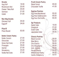 Adyar Bakery menu 3