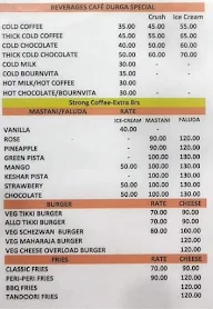 Cafe Durga menu 3