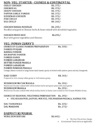 Lounge 21 - Cafe & Resto Bar menu 3