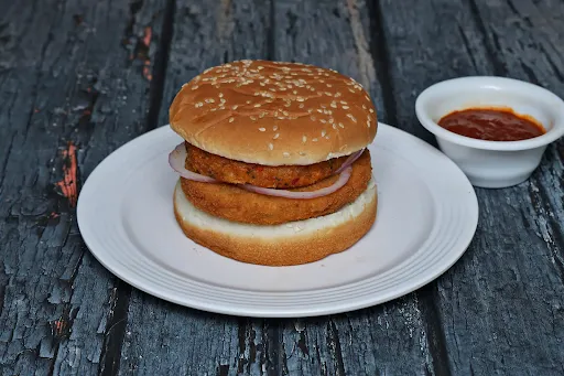 Chicken Cheese Bomb Burger